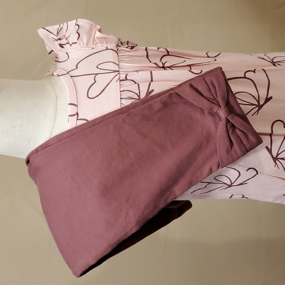 NWT Girls 24 Months Butterfly Onesie w/ Matching Pants by Carters - Picture 3 of 9